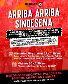 Semana de movilizaciones y exigencias a Duque y Estrada