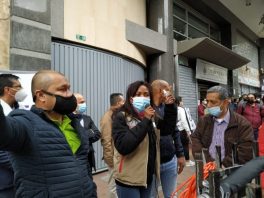 SINDESENA de nuevo en las calles por el respeto a la negociación colectivo y los derechos de los trabajadores