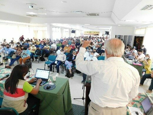 Momentos de la XLIV Asamblea Nacional de Delegados de SINDESENA Armenia 21 al 25 de febrero de 2022 Comfenalco - Quindío