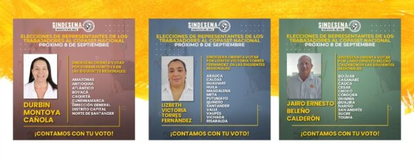 Propuestas candidatos SINDESENA al COPASST Nacional