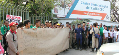 La Junta Nacional de SINDESENA se suma al rechazo de la Subdirectiva Cesar por el nombramiento de la Yenny Mayorga como Subdirectora del Centro Biotecnológico del Caribe – Regional Cesar