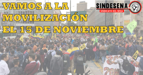 Vamos a la movilización el 15 de noviembre