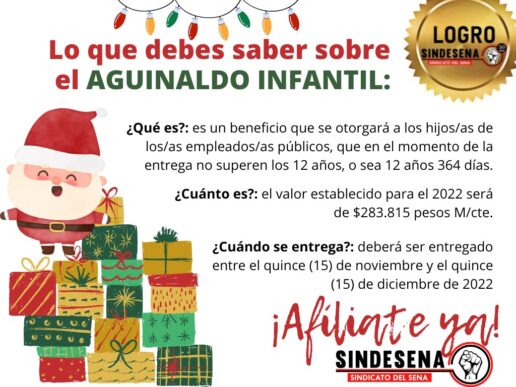 Lo que debes saber sobre el aguinaldo infantil