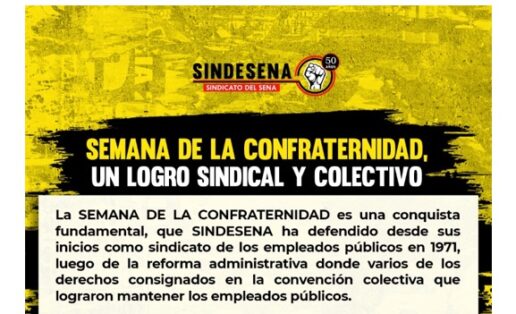 Exigimos respeto al acuerdo colectivo en materia de semana de la confraternidad
