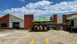 SINDESENA junta nacional respalda las acciones de protesta que se adelantan en el centro de vélez en la regional Santander