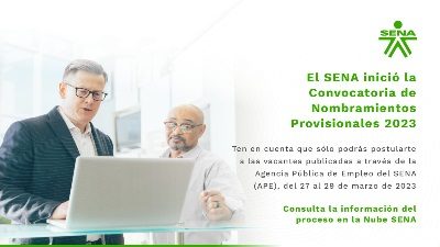Convocatoria nombramientos provisionales 2023-1