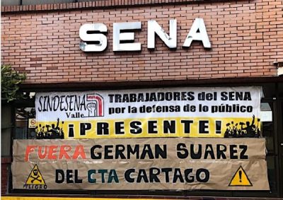 Boletín de prensa desde el 10 de abril la comunidad educativa del SENA en el Valle del Cauca se declaró en asamblea permanente