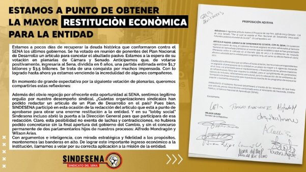 Estamos a punto de obtener la mayor restitución económica para la entidad.