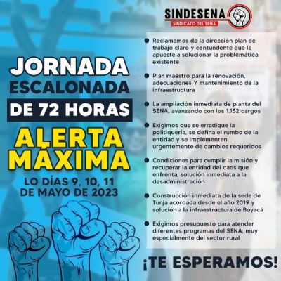Jornada de 72 horas, se mantiene alerta máxima