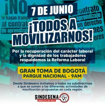 A las calles por las reformas del cambio