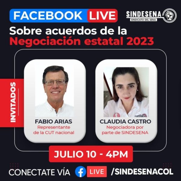 Fecebook live, Sobre los acuerdos de la negociación estatal