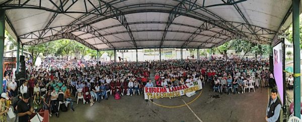 Éxito rotundo en el encuentro por el trabajo decente y La juventud trabajadora: diálogo constructivo y Compromiso en el complejo SENA Salomia