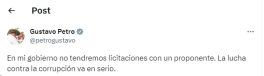 De la Cancillería al Sena: ¿corrupción en licitaciones de Petro?