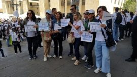 Bogotá - Jornada nacional en el SENA exigiendo libertad por los compañeros secuestrados