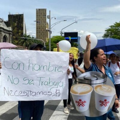 Reclamamos garantías y el pago del salario para el personal tercerizado de aseo y cafetería que presta sus servicios en el SENA por parte de UNIÓN TEMPORAL OUTSOURCONG GIAF