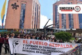 SINDESENA convoca movilizaciones el 8 de febrero