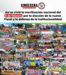 Así se vivió la movilización nacional del 8 de febrero por la elección de la nueva Fiscal y la defensa de la institucionalidad