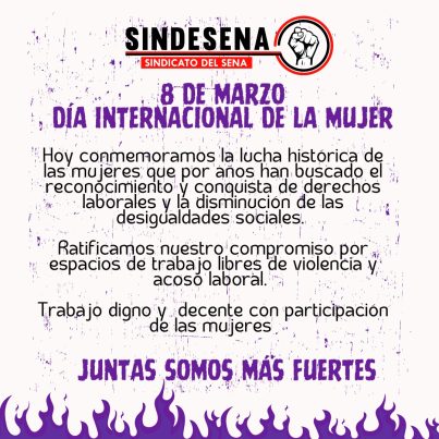 08 de marzo Día Internacional de la Mujer