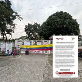 Protesta por múltiples formas de maltrato del director Regional Meta