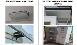 Presunto sobrecostos de aire acondicionados