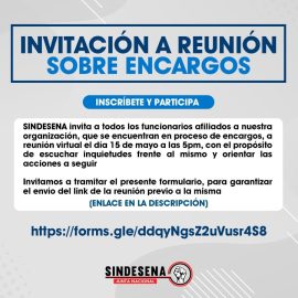 Convocatoria encargos