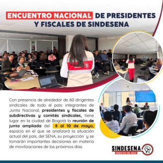 Reunión presidentes y fiscales SINDESENA