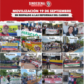 Movilizaciones 19 de septiembre en respaldo a las reformas del cambio