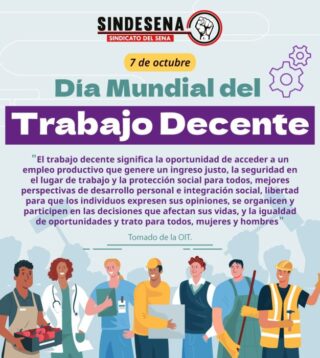 Día mundial del trabajo decente