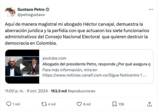 Entrevista abogado Presidente Petro