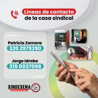 Teléfonos de contacto de la casa sindical