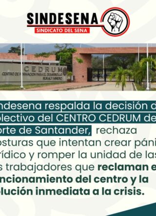 Trabajadores del Centro CEDRUM Continúan en Asamblea Permanente por Crisis de Gobernabilidad