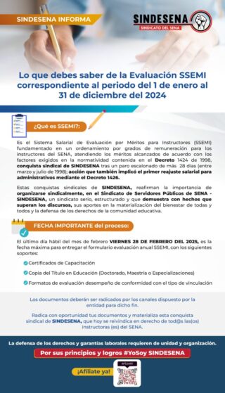 Sindesena informa SSEMI