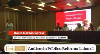 Audiencia pública intervención de David Garzón