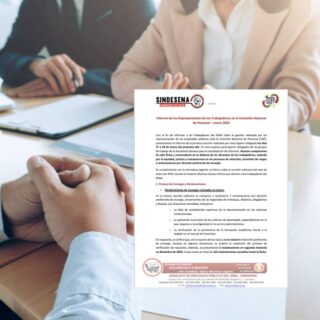 Informe reunión Comisiòn Nacional de Personal - enero 2025