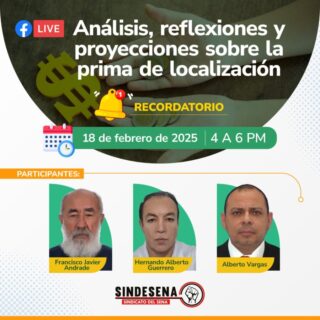 ¡Es hoy! Facebook Live análisis, reflexiones y proyecciones sobre la prima de localización