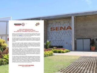 Junta Nacional de Sindesena reitera apoyo al compañero José Bonilla