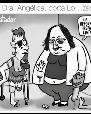 La doctora Angélica corta... Lozano