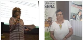 Agradecimiento y reconocimiento a Amparo Sandoval y Aurora Campo