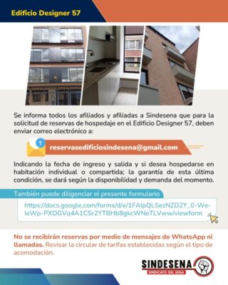 Reservas Edificio Designer 57