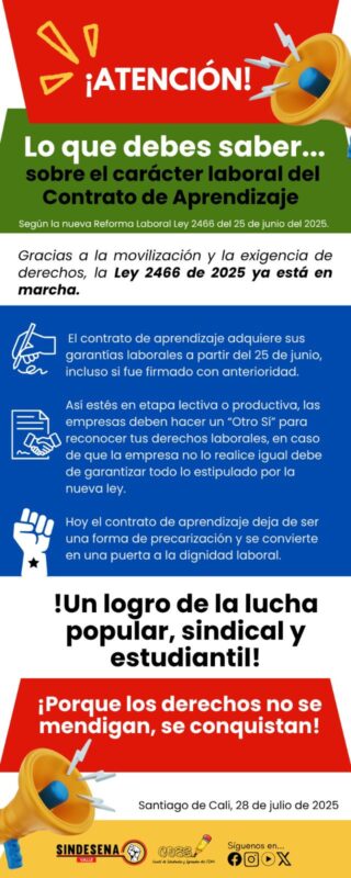 Lo que debes saber sobre el Carácter Laboral del Contrato de Aprendizaje