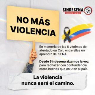 La violencia nunca será el camino