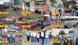 Así se registró el Paro Nacional el 27 de agosto