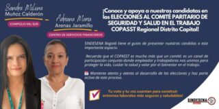 ¡Conozcamos a nuestras candidatas COPASST!