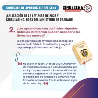 Pueden los aprendices con contratos vigentes acceder a nuevas condiciones