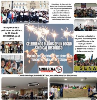 Celebremos 9 años de un logro sindical