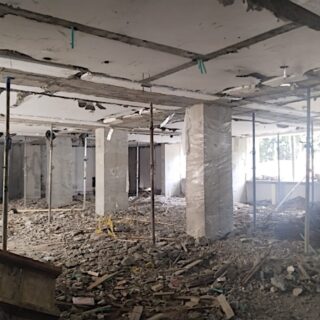 Avances y percances obra complejo Salomia