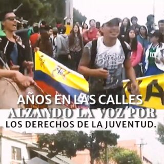 Años en las calles avanzando la voz por los derechos
