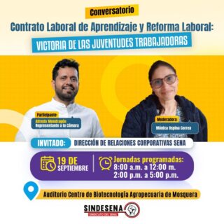 Conversatorio: Contrato Laboral de Aprendizaje y Reforma Laboral, Victoria de las juventudes trabajadoras