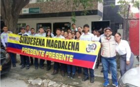 Carpa de la resistencia en el Magdalena 01 y 02 de octubre