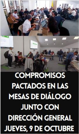 Compromisos pactados Sena Dirección General regional Arauca
